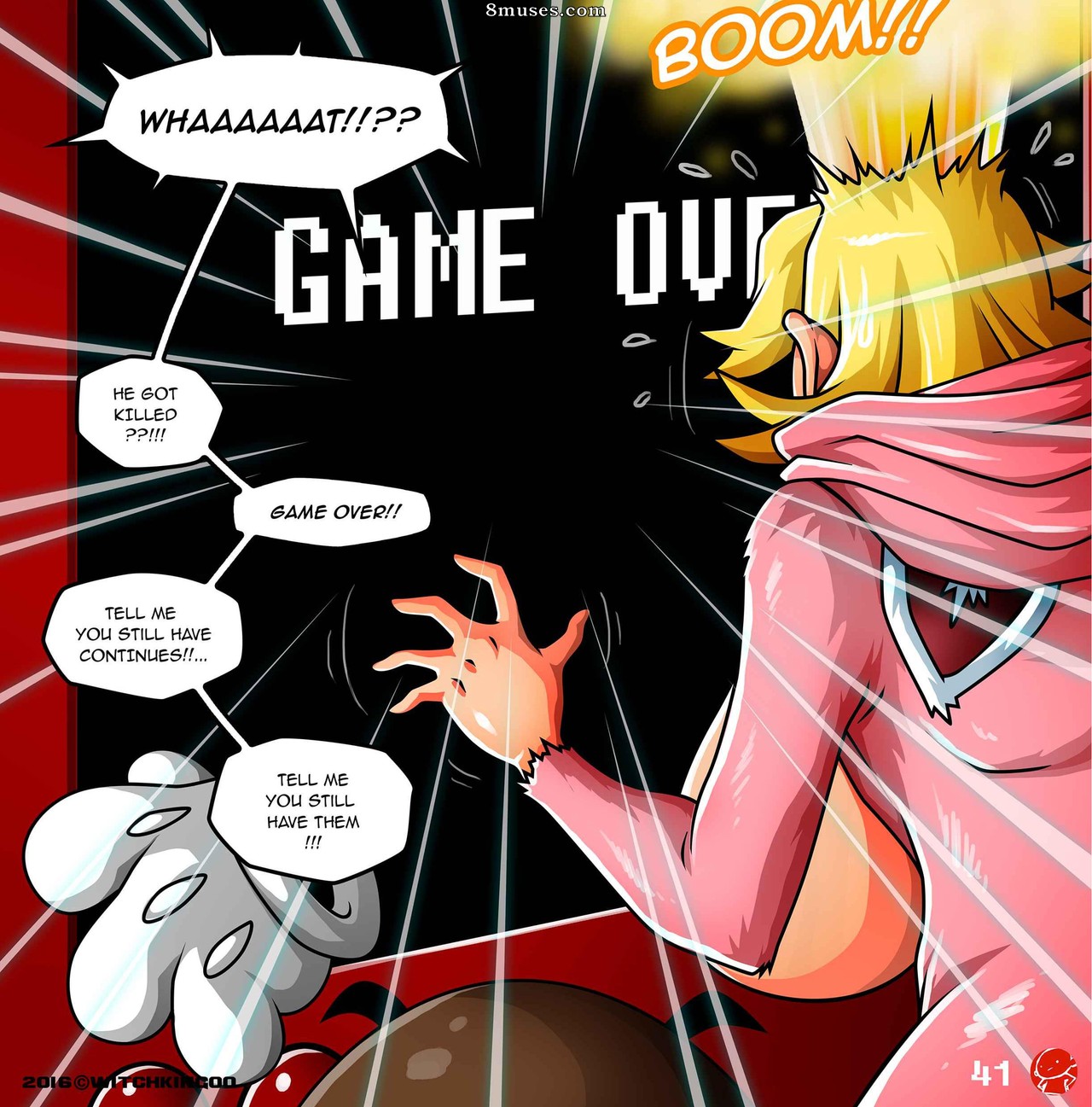 Witchking00 Comics - Princess Peach - Help Me Mario - The Prequel - Page 42