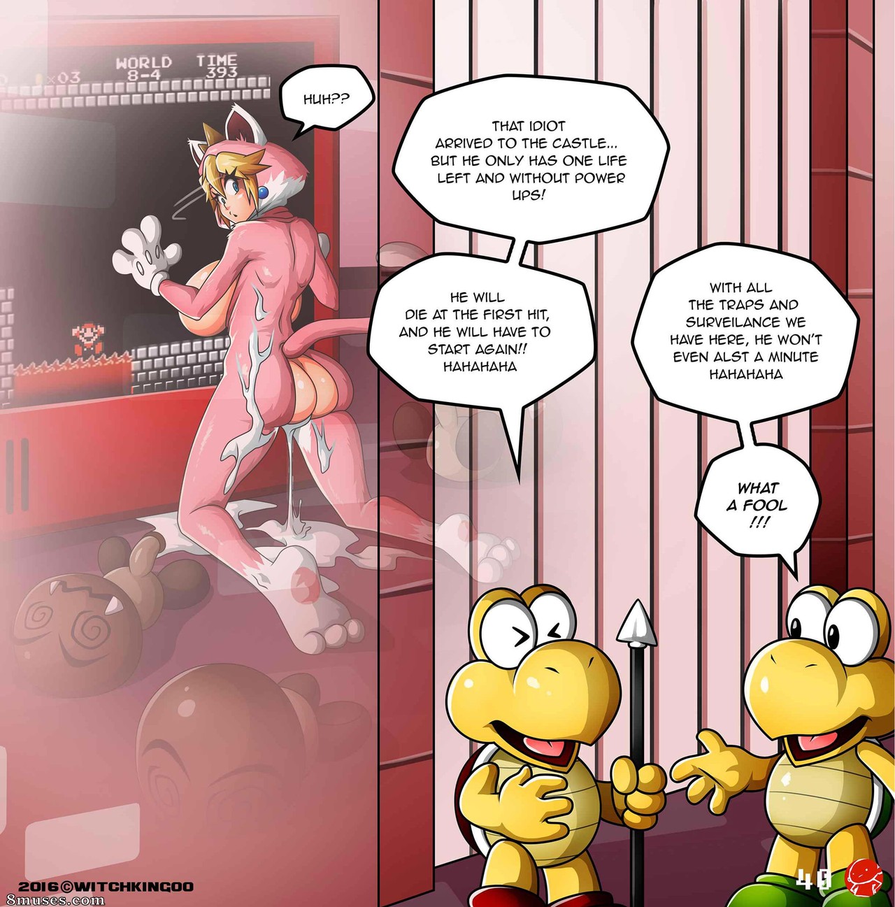 Witchking00 Comics - Princess Peach - Help Me Mario - The Prequel - Page 41