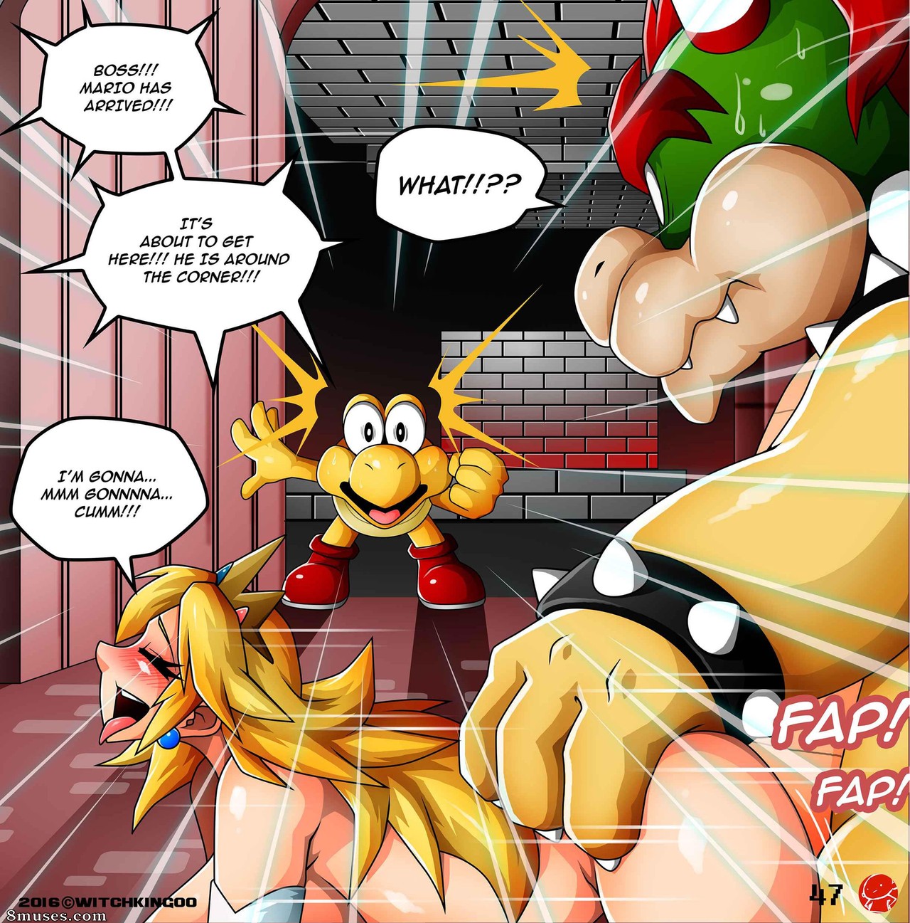 Witchking00 Comics - Princess Peach - Help Me Mario - The Prequel - Page 49