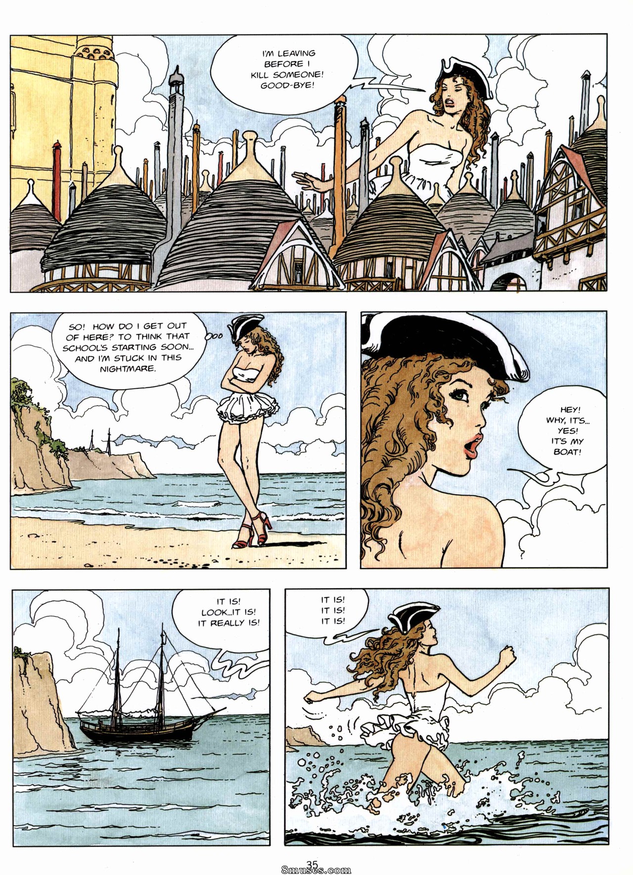 Eurotica Comics - Gullivera - Page 36