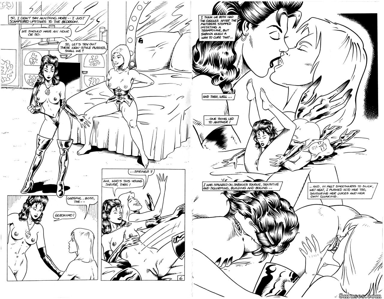 EROS Comics - Naring Sabina maîtresse des évasions 04 - Page 5