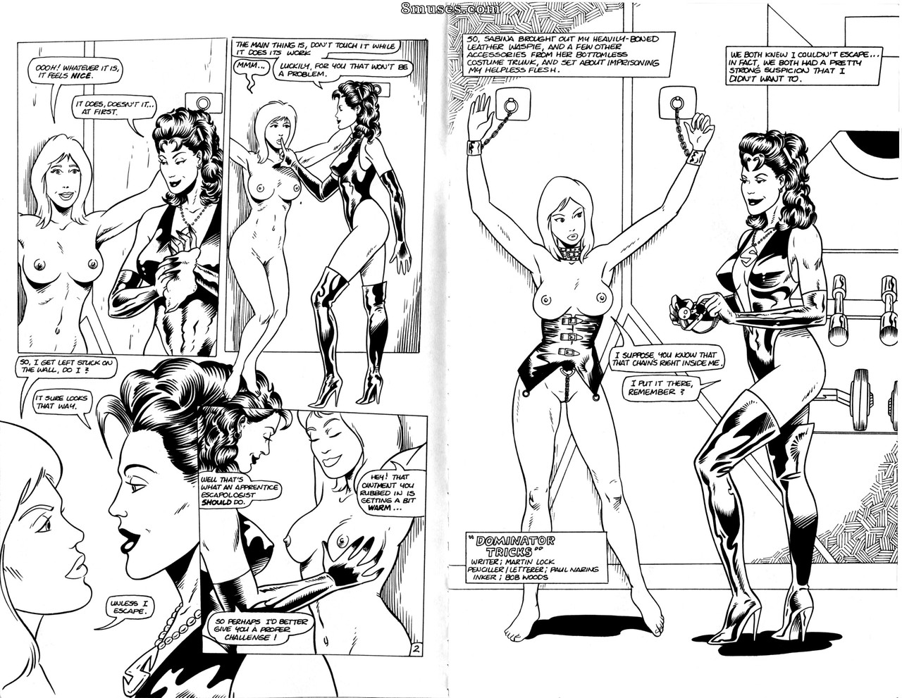 EROS Comics - Naring Sabina maîtresse des évasions 04 - Page 3