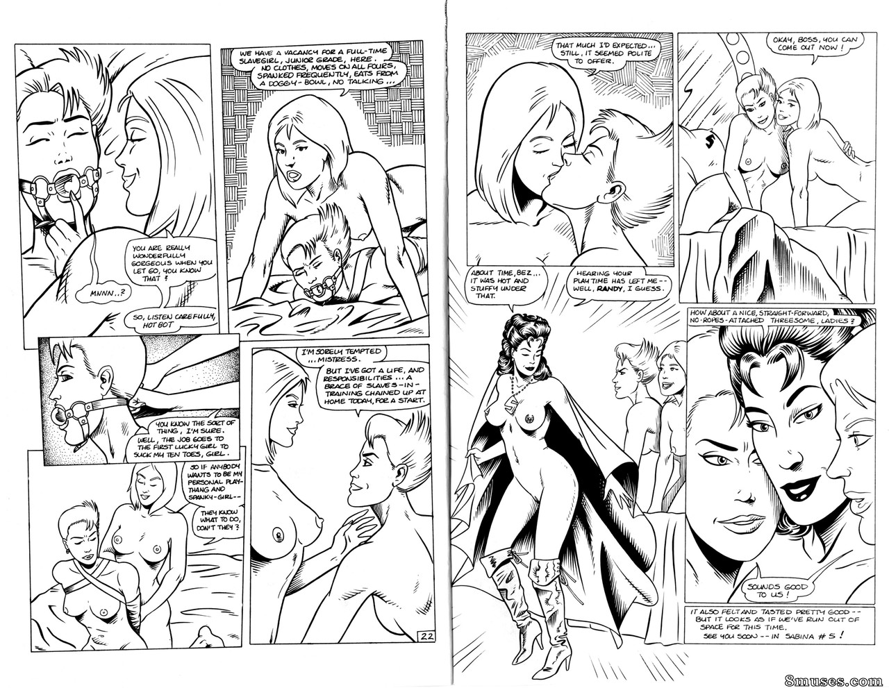 EROS Comics - Naring Sabina mistress of escapes 04 - Page 13