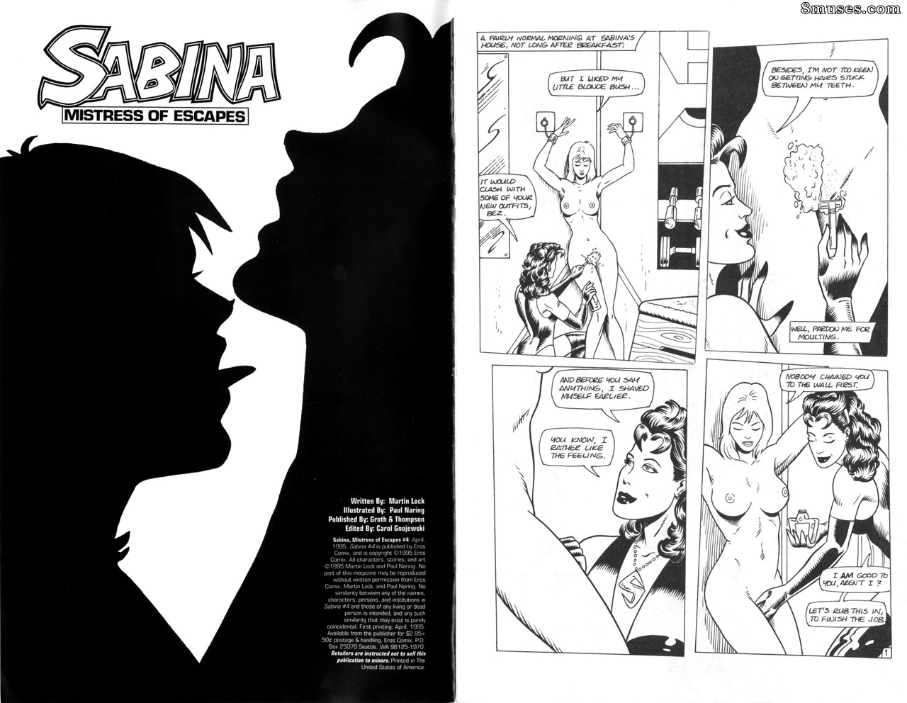 EROS Comics - Naring Sabina maîtresse des évasions 04 - Page 2