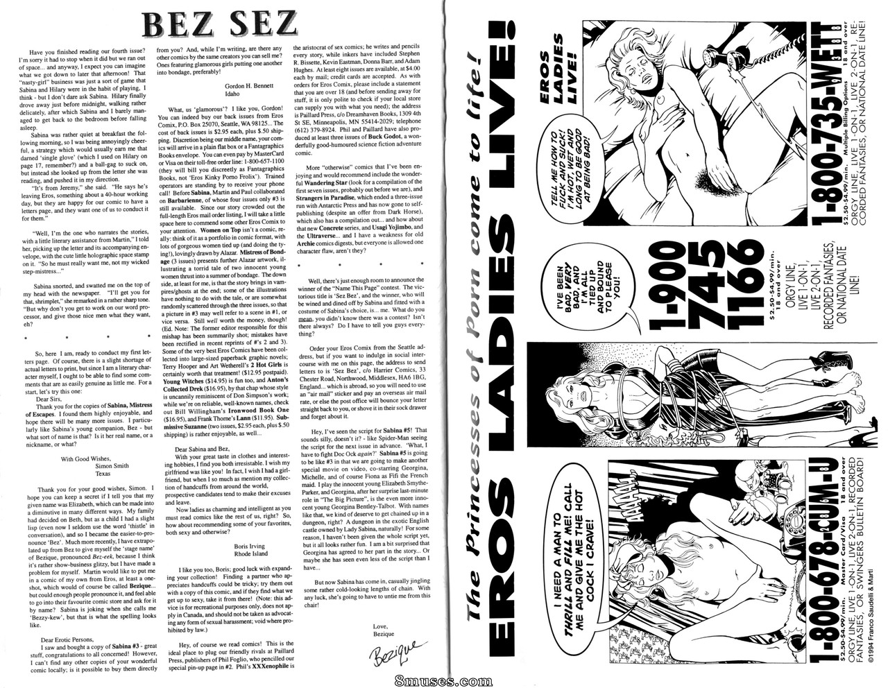 EROS Comics - Naring Sabina mistress of escapes 04 - Page 14