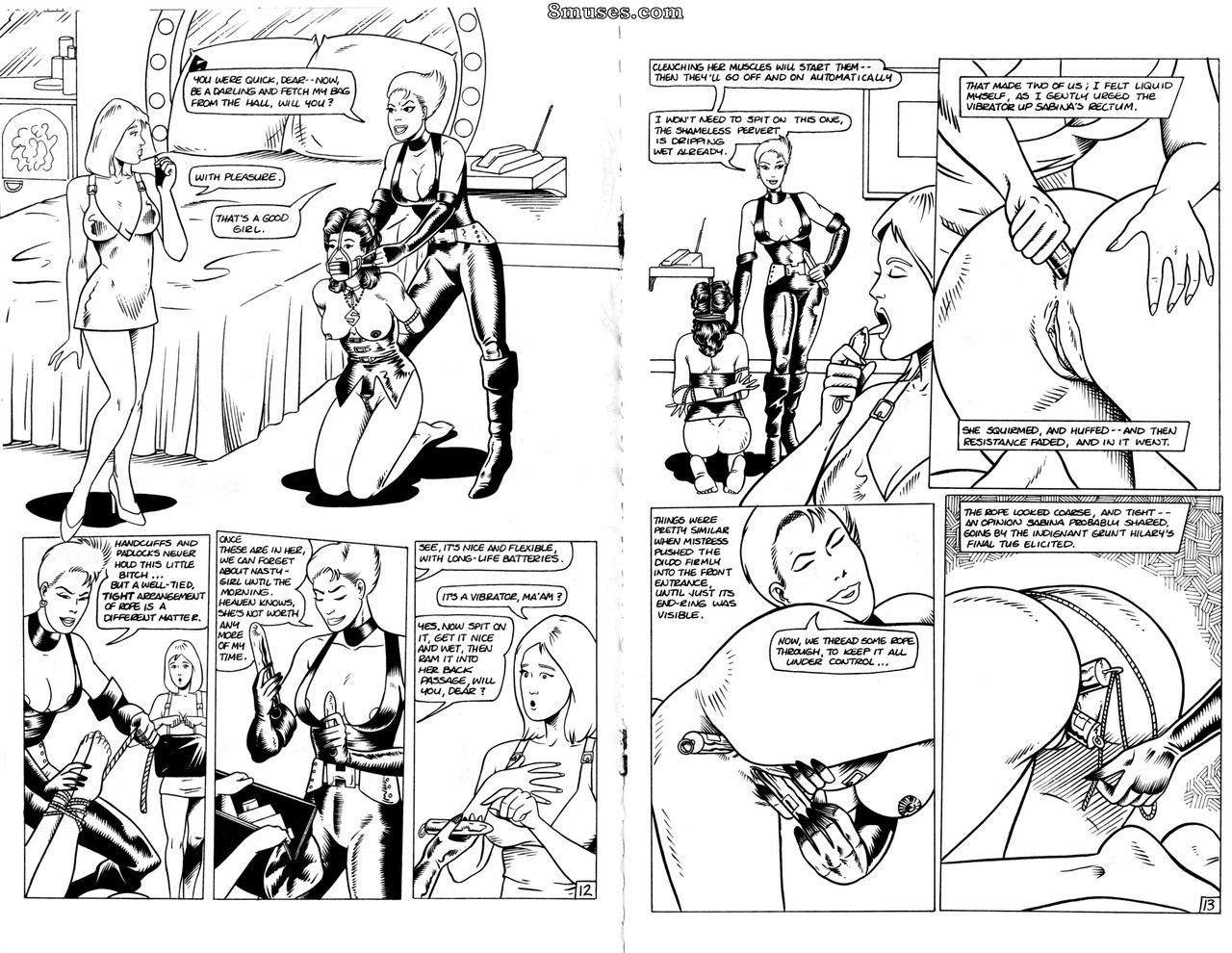 EROS Comics - Naring Sabina maîtresse des évasions 04 - Page 8
