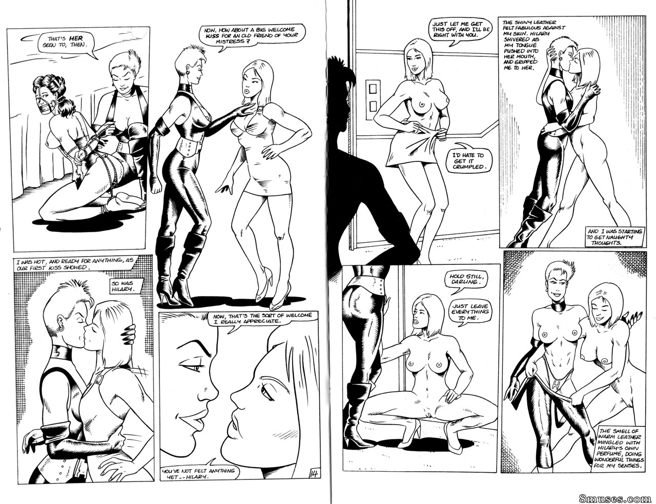 EROS Comics - Naring Sabina maîtresse des évasions 04 - Page 9