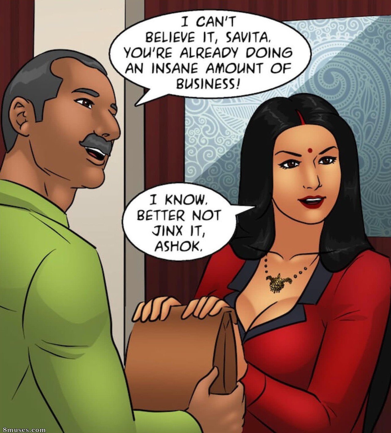 Kirtu.com Comics - Savita Bhabhi - Episode 93 - Wearing the Horns - Page 7