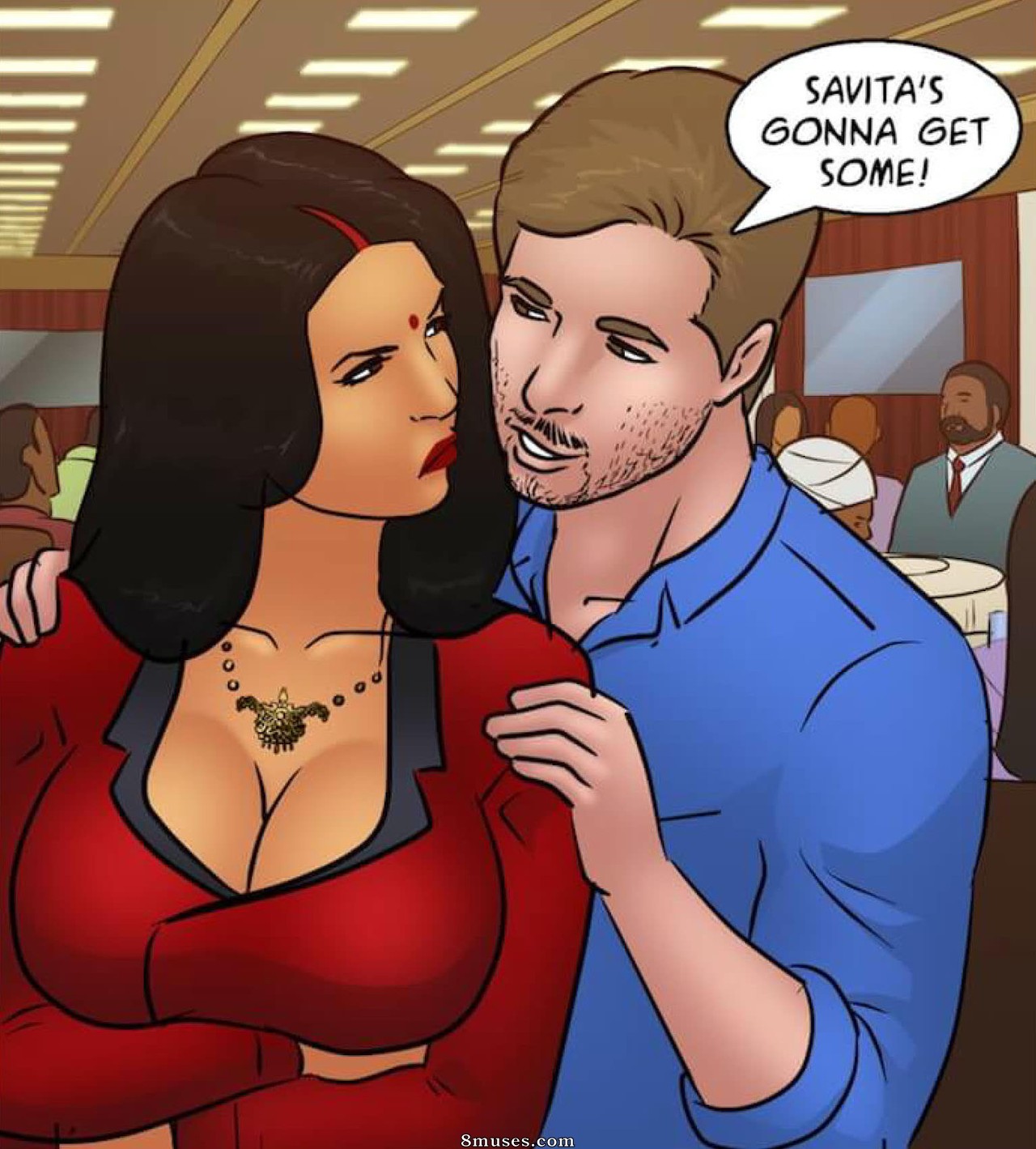 Kirtu.com Comics - Savita Bhabhi - Episode 93 - Wearing the Horns - Page 13
