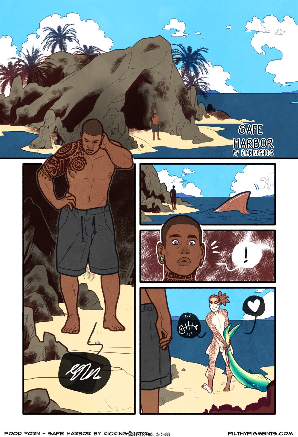 Filthy Figments Comics - Havre de paix - Page 1