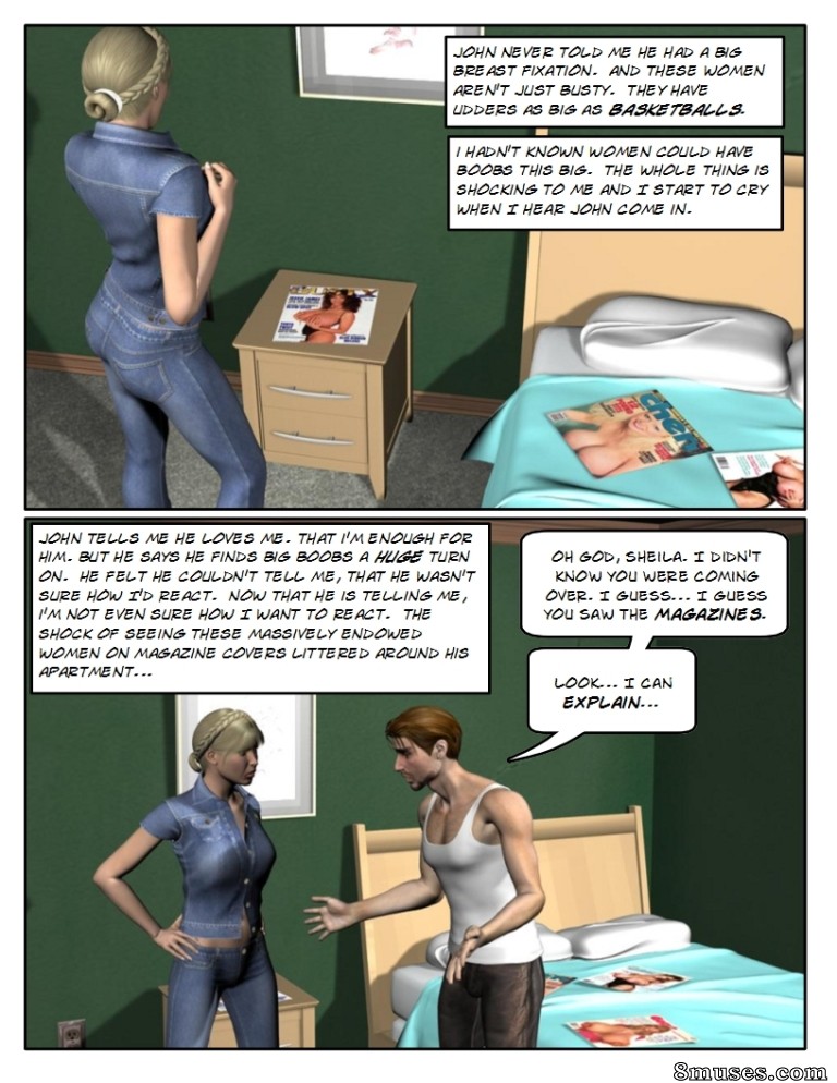Strong and Stacked - Sheila Gets Implants - Page 3