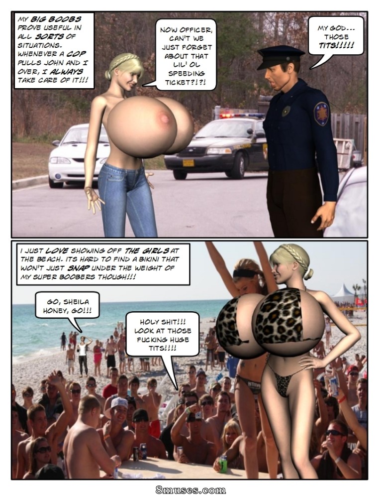 Strong and Stacked - Sheila Gets Implants - Page 17