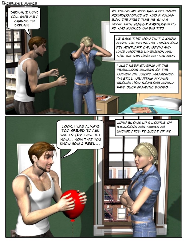 Strong and Stacked - Sheila Gets Implants - Page 4