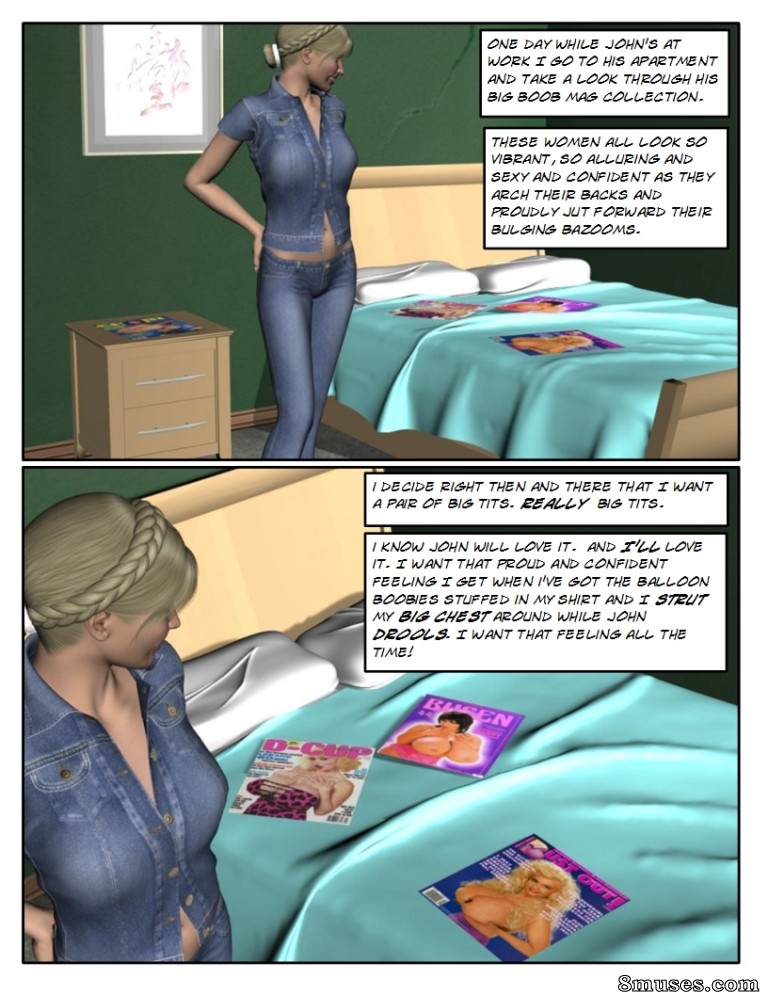 Strong and Stacked - Sheila Gets Implants - Page 9