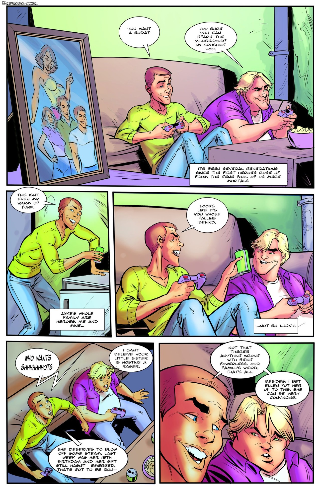 In the Shadow of Heroes - Growing Pains - Issue 1 - Page 3