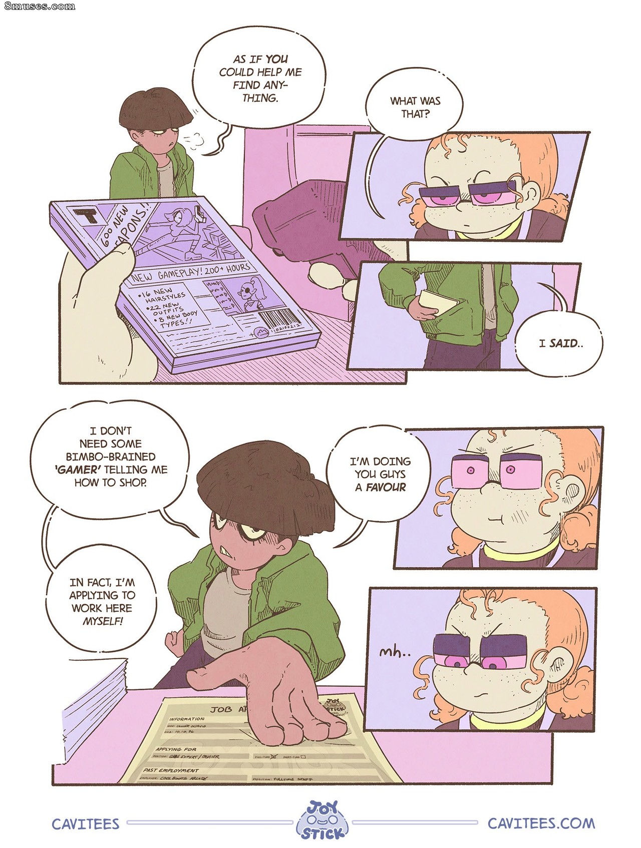 Cavitees Comics - JoyStick - Página 3