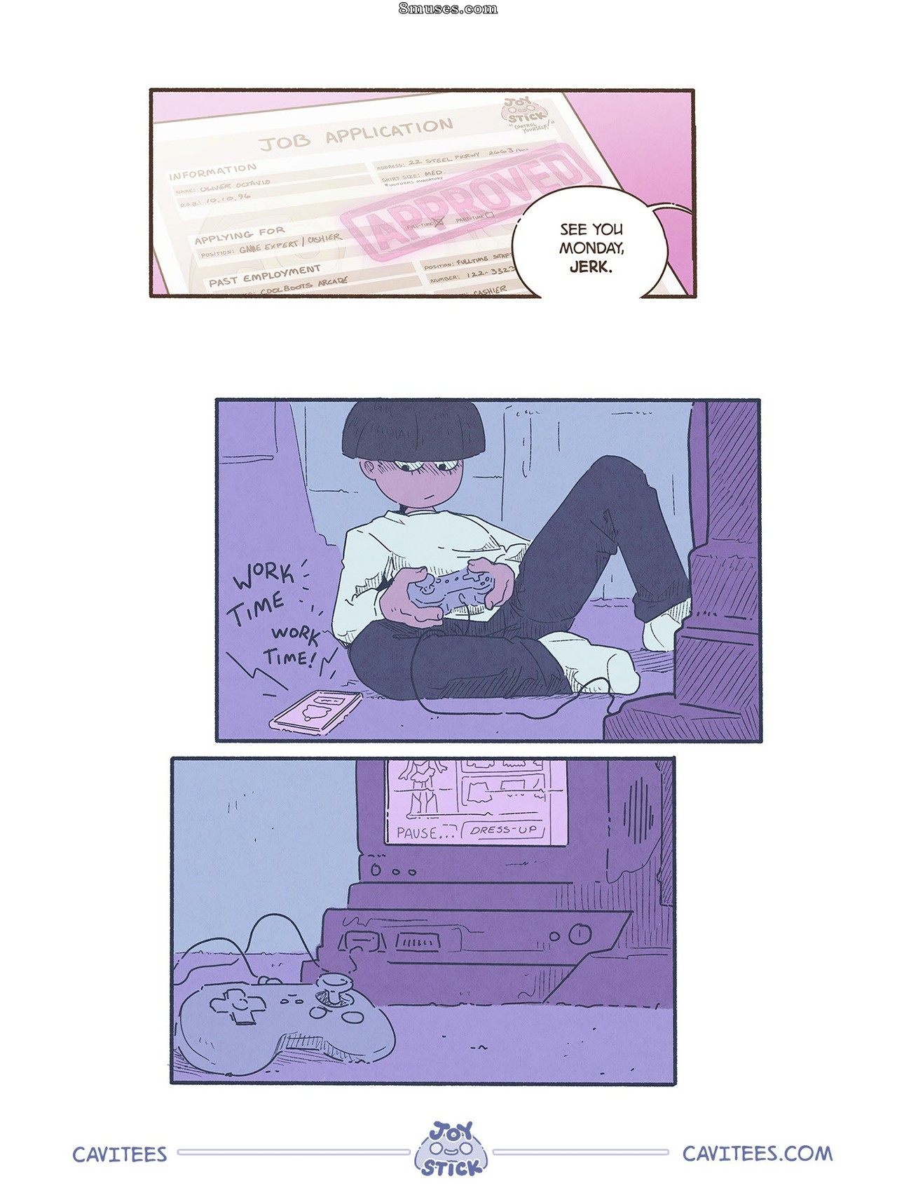 Cavitees Comics - JoyStick - Page 5