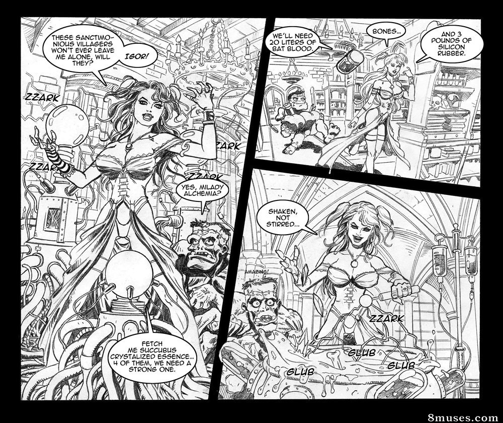 Slipshine Comics - Lady Alquimia - Página 4