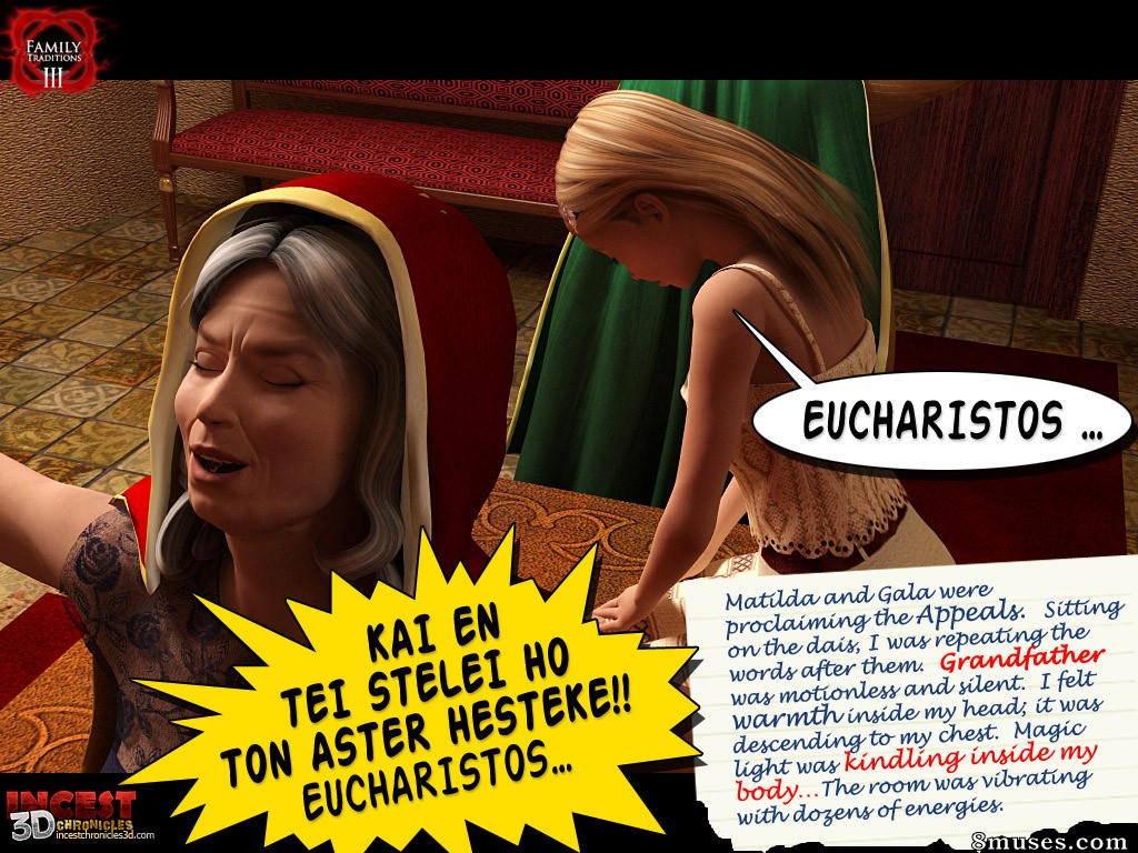 IncestChronicles3D Comics - Family Traditions. Part 3 - Page 38