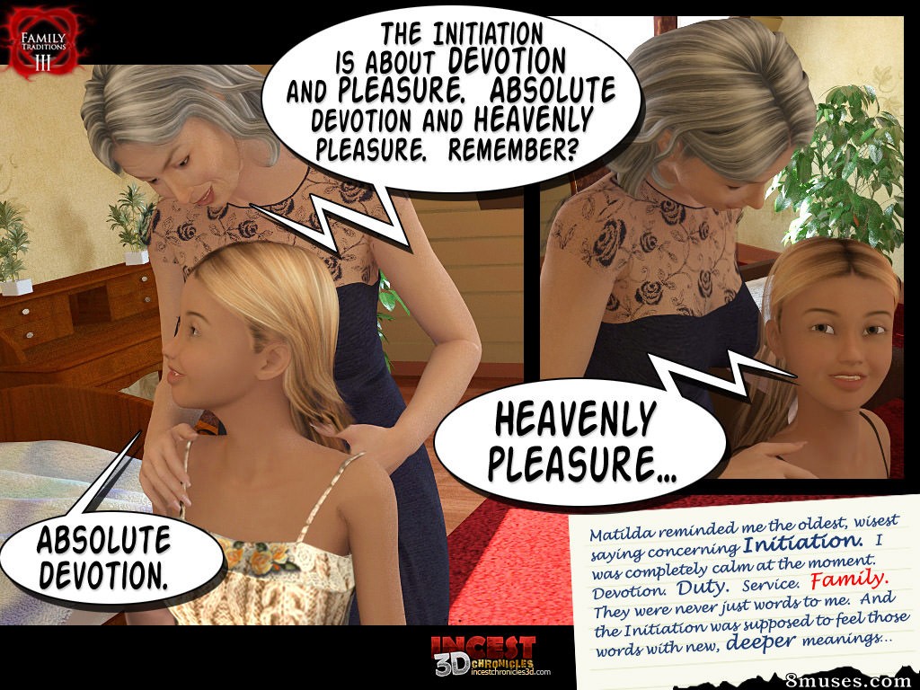 IncestChronicles3D Comics - Tradições familiares. Parte 3 - Página 21