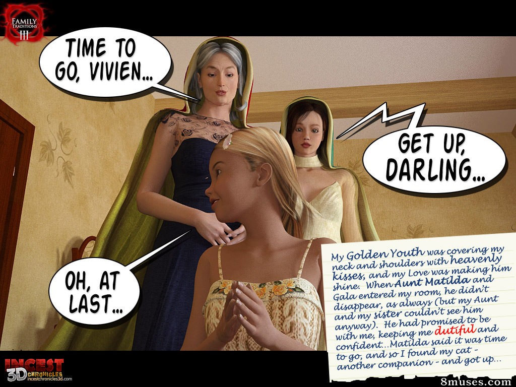 IncestChronicles3D Comics - Tradições familiares. Parte 3 - Página 33