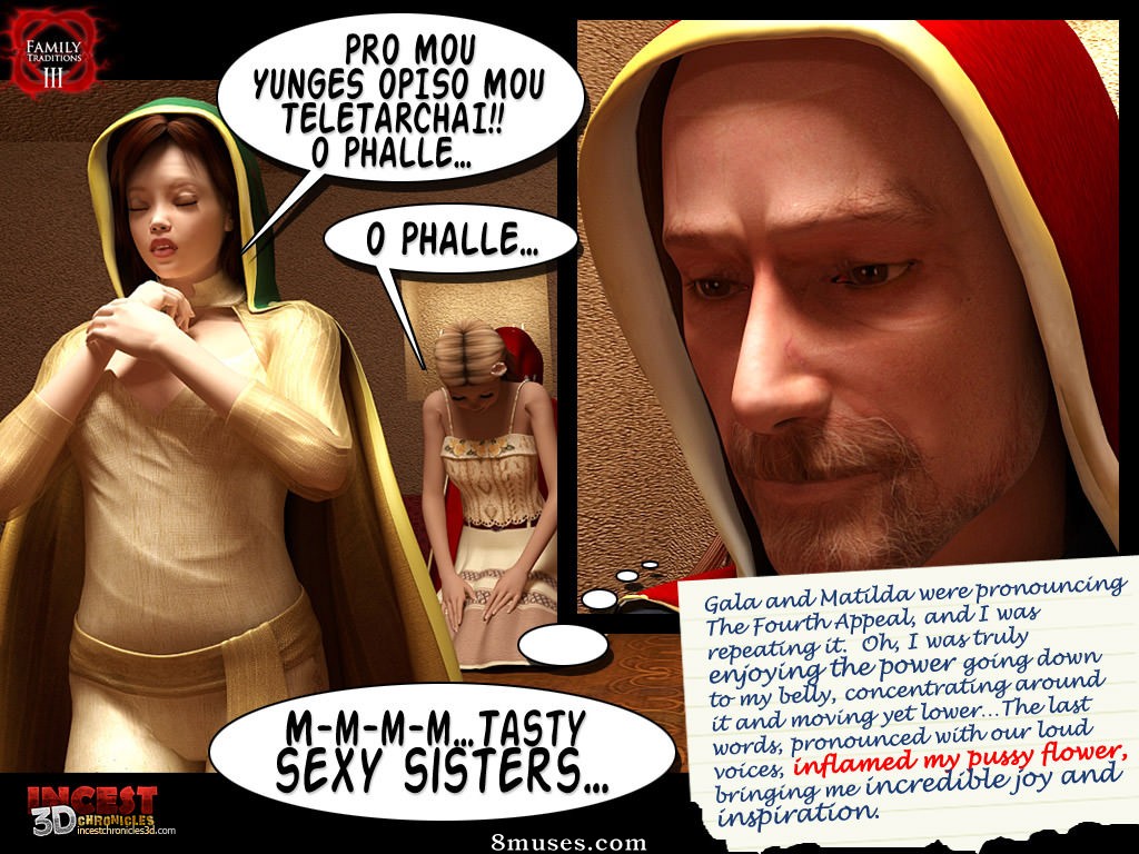 IncestChronicles3D Comics - Family Traditions. Part 3 - Page 39