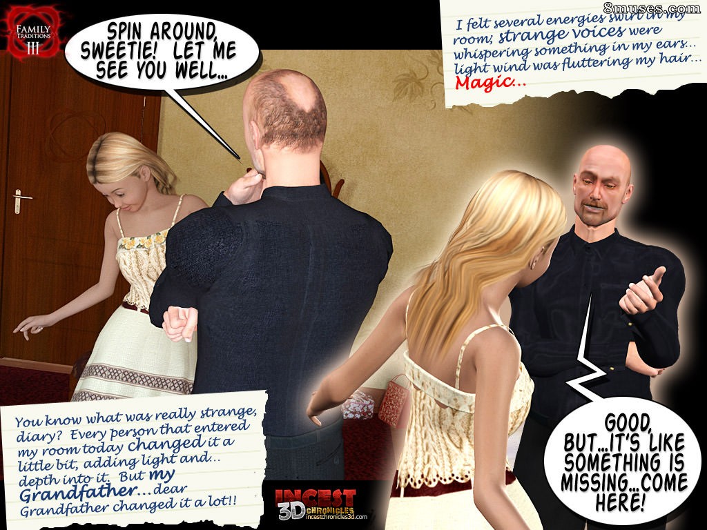 IncestChronicles3D Comics - Tradiciones familiares. Parte 3 - Página 29