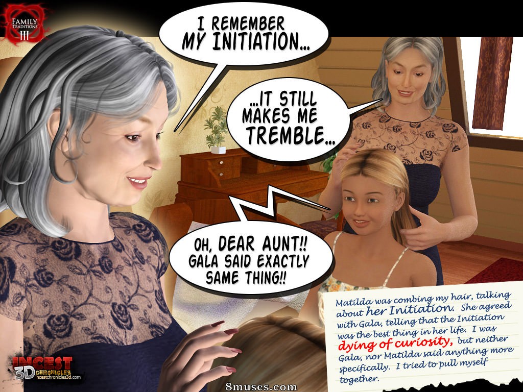 IncestChronicles3D Comics - Tradições familiares. Parte 3 - Página 20