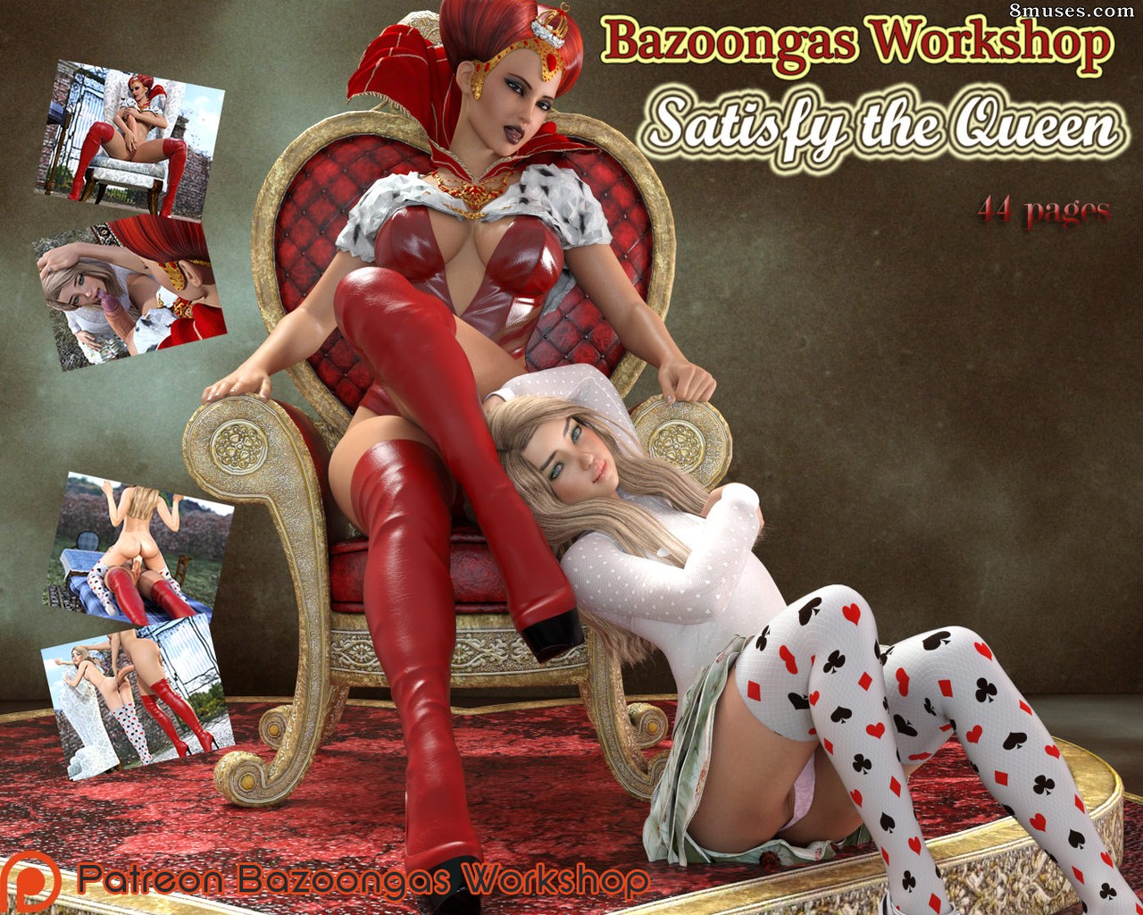 Bazoongas Workshop - Satisfy The Queen - Page 1