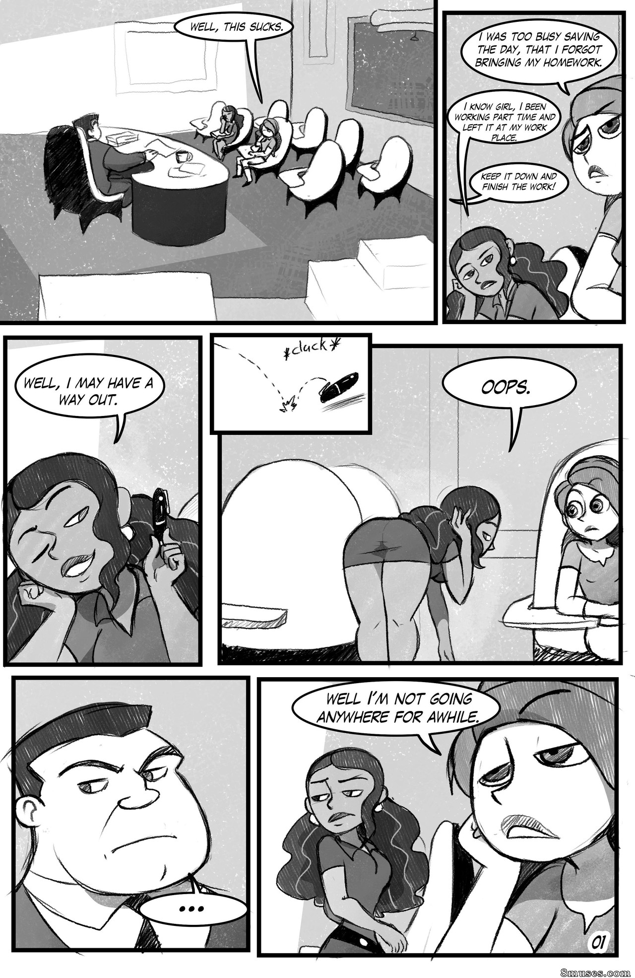 Inker Shike Comics - Kim Possible - Página 5