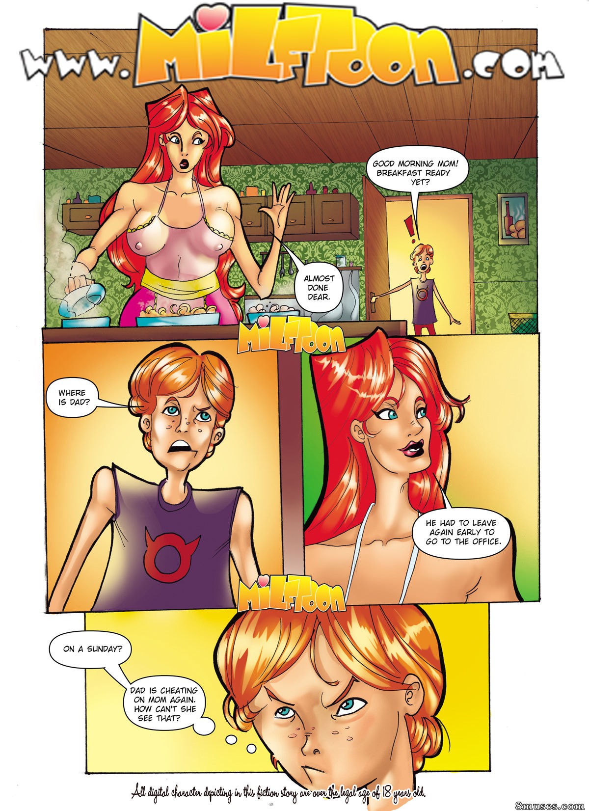 MilfToon Comics - Sueño - Página 1