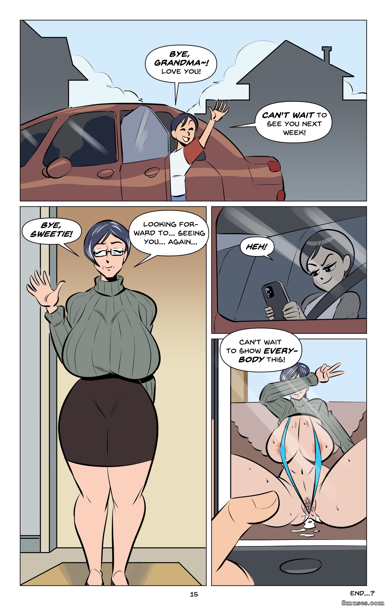 Glassfish Comics - My Granny - The Former Sexy Star - Page 16