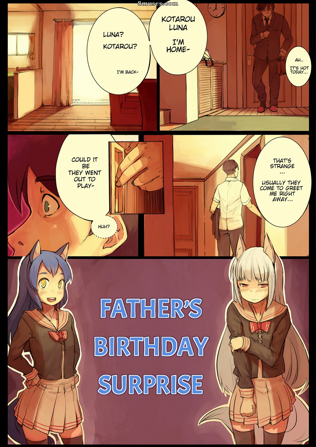 faustsketcher - Father's Birthday Surprise - Page 1