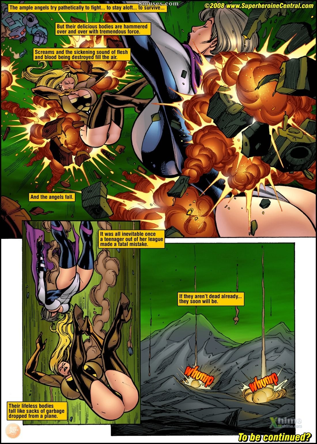 SuperHeroineComixxx - Susan Steel - Planète sombre - Page 11