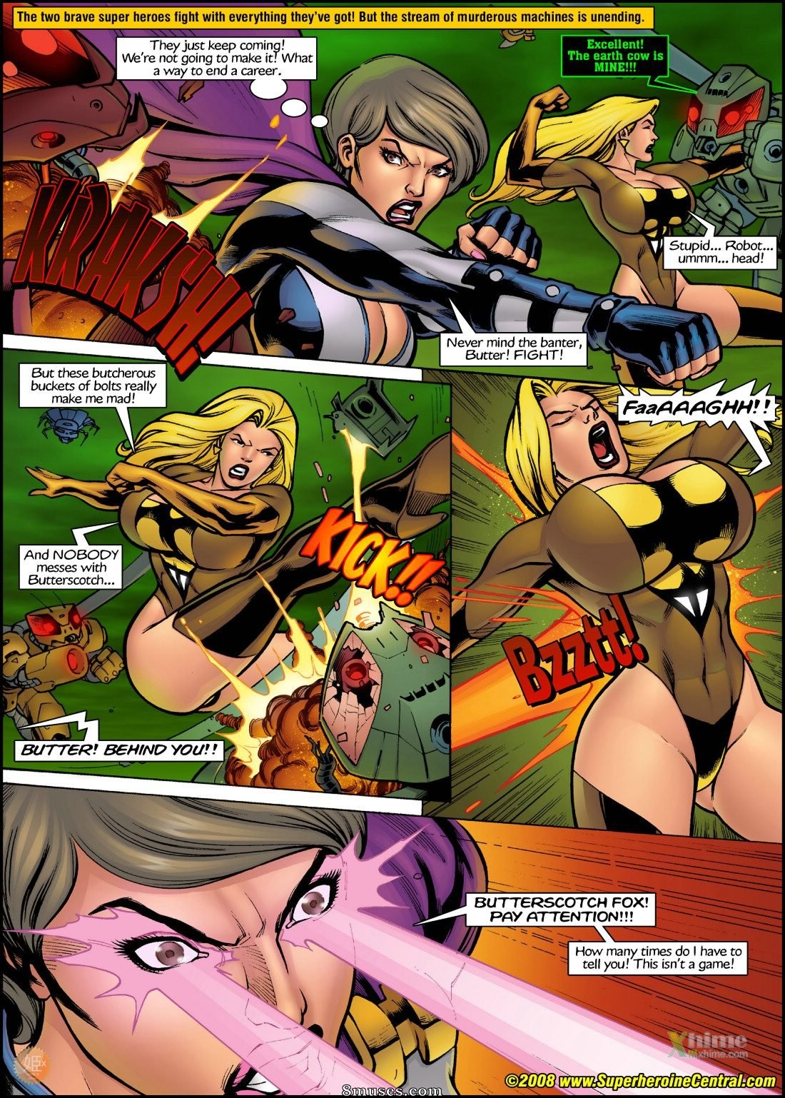 SuperHeroineComixxx - Susan Steel - Dark Planet - Page 7