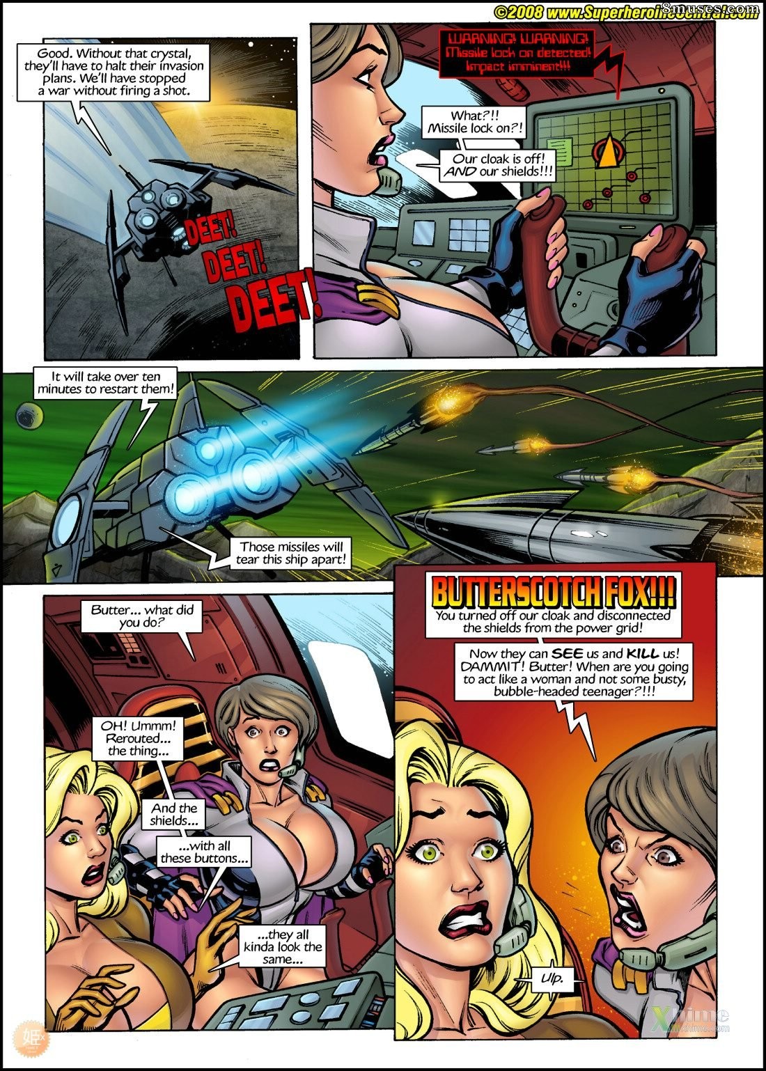 SuperHeroineComixxx - Susan Steel - Dark Planet - Page 3