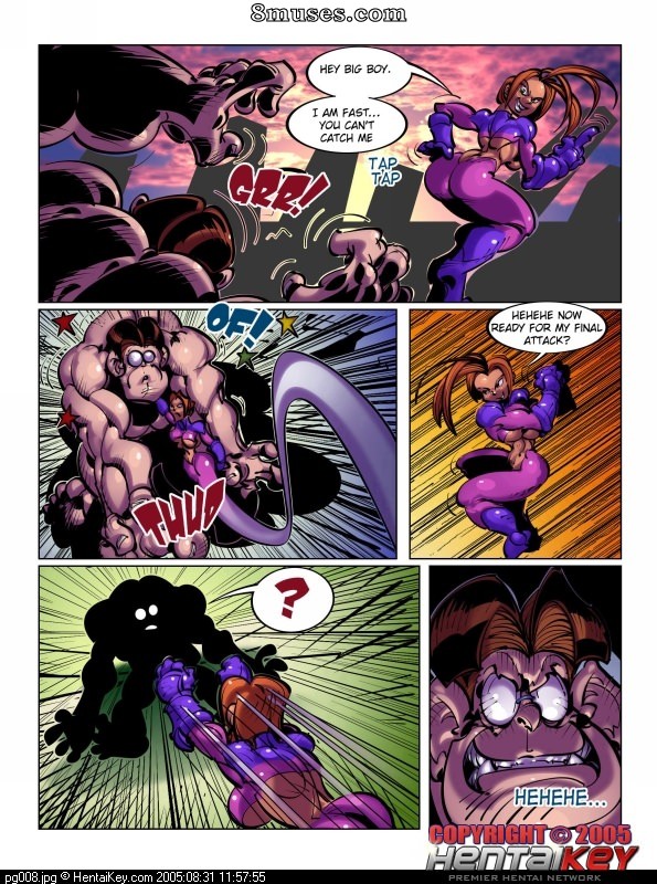 Hentaikey Comics - Heroína Lilly 16 - Página 9