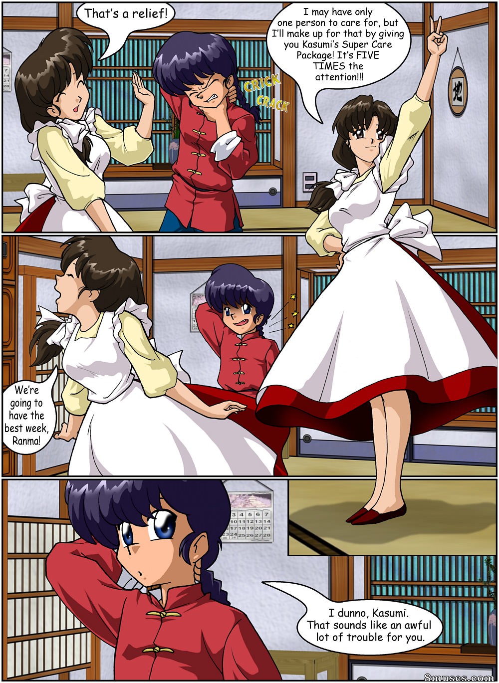Ranma Books Comics - Mantendo limpo - Página 10