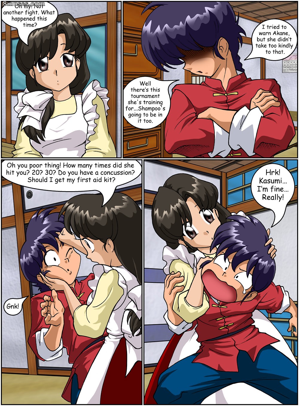 Ranma Books Comics - Mantendo limpo - Página 9