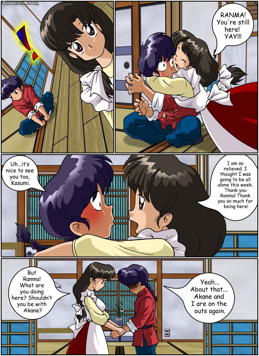Ranma Books Comics - Mantendo limpo - Página 8