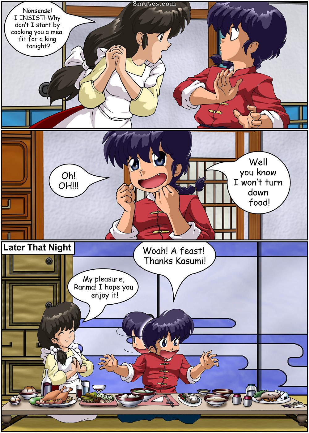 Ranma Books Comics - Mantenerlo limpio - Página 11