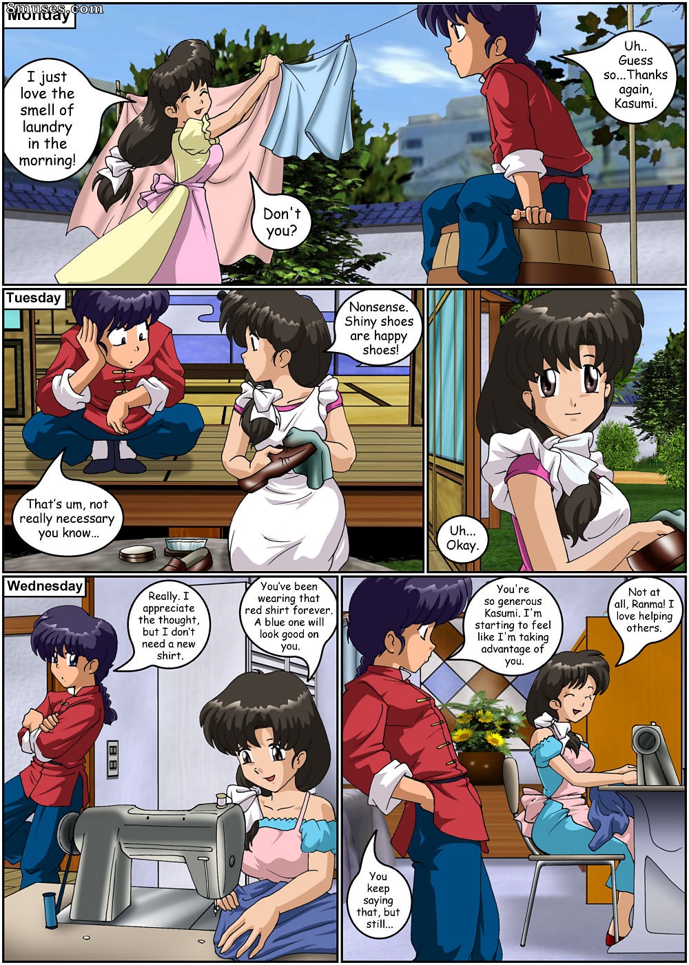 Ranma Books Comics - Mantenerlo limpio - Página 12