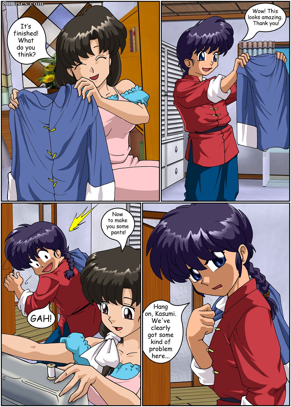 Ranma Books Comics - Mantendo limpo - Página 13