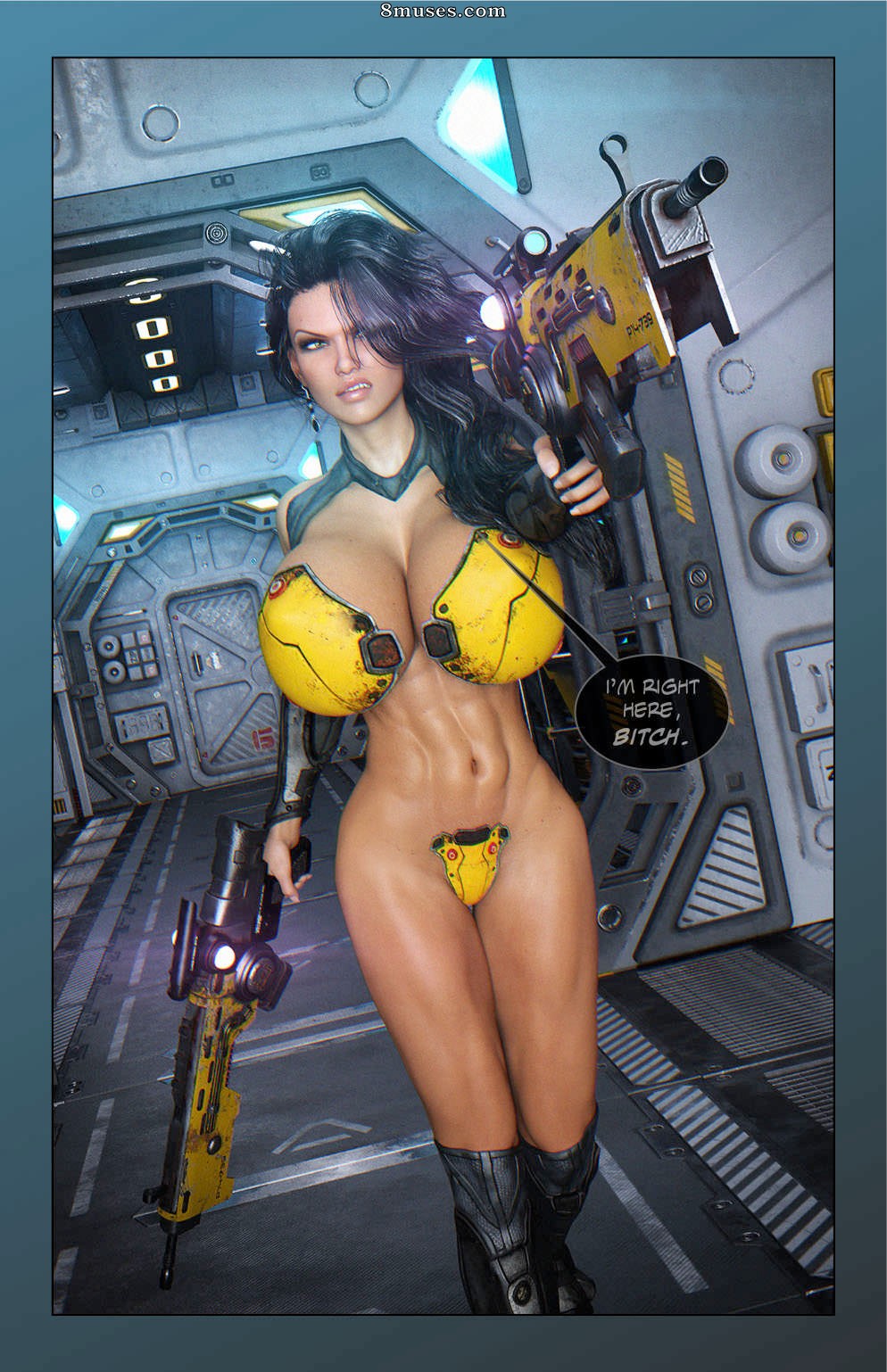 Aparências podem matar - Sexo Espacial XXX - Alvo Difícil - Página 48