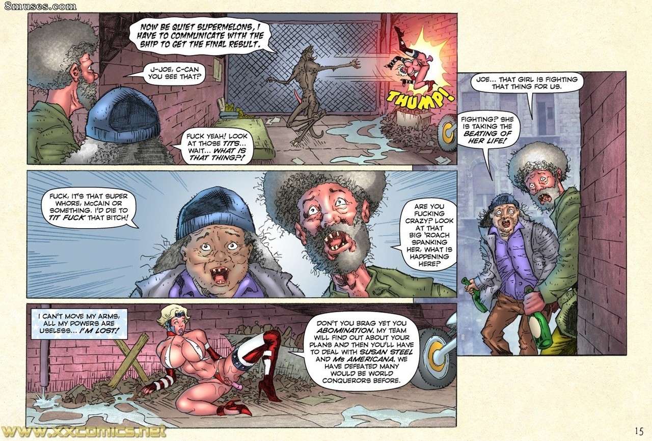 SuperHeroineComixxx - Dirty Alley - Page 15