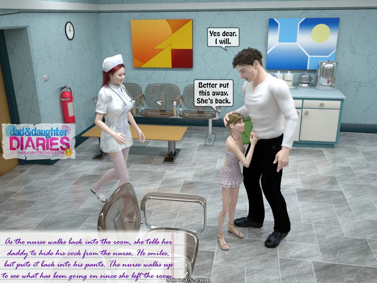 Dad and Daughter Diaries Comics - Nurse for Daddy - Page 39