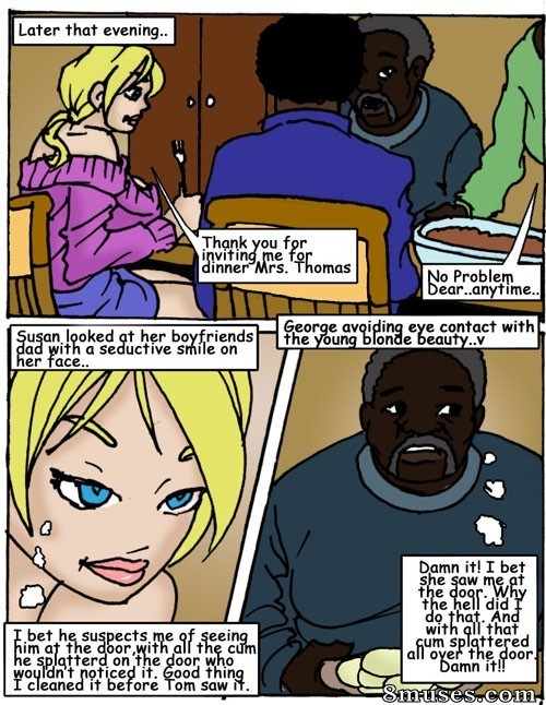 IllustratedInterracial.com Comics - Sons Hot Little Blonde - Page 6