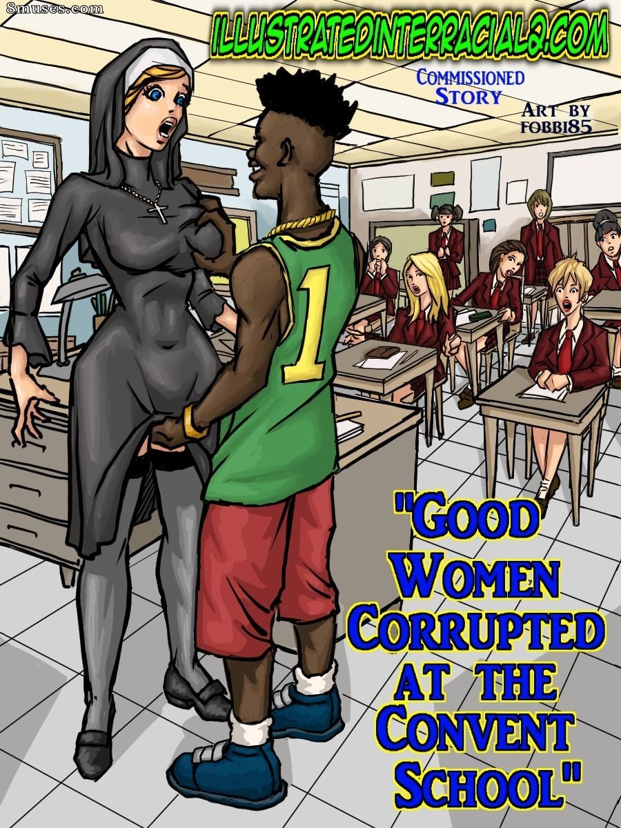 IllustratedInterracial.com Comics - Good Women Corrupted at the Convent School - Page 1