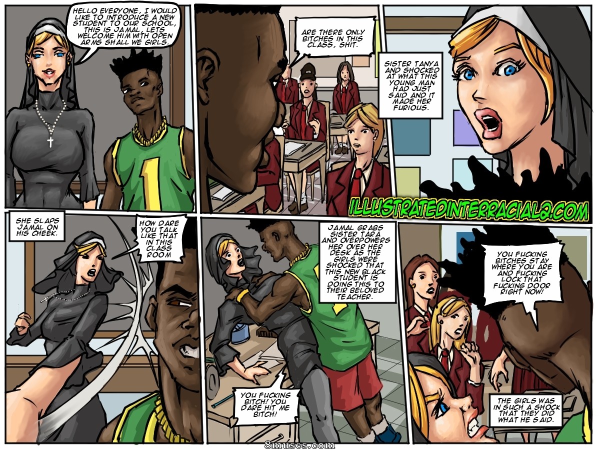 Page 2 | IllustratedInterracial_com-Comics /Good-Women-Corrupted-at-the-Convent-School | 8muses - Sex Comics