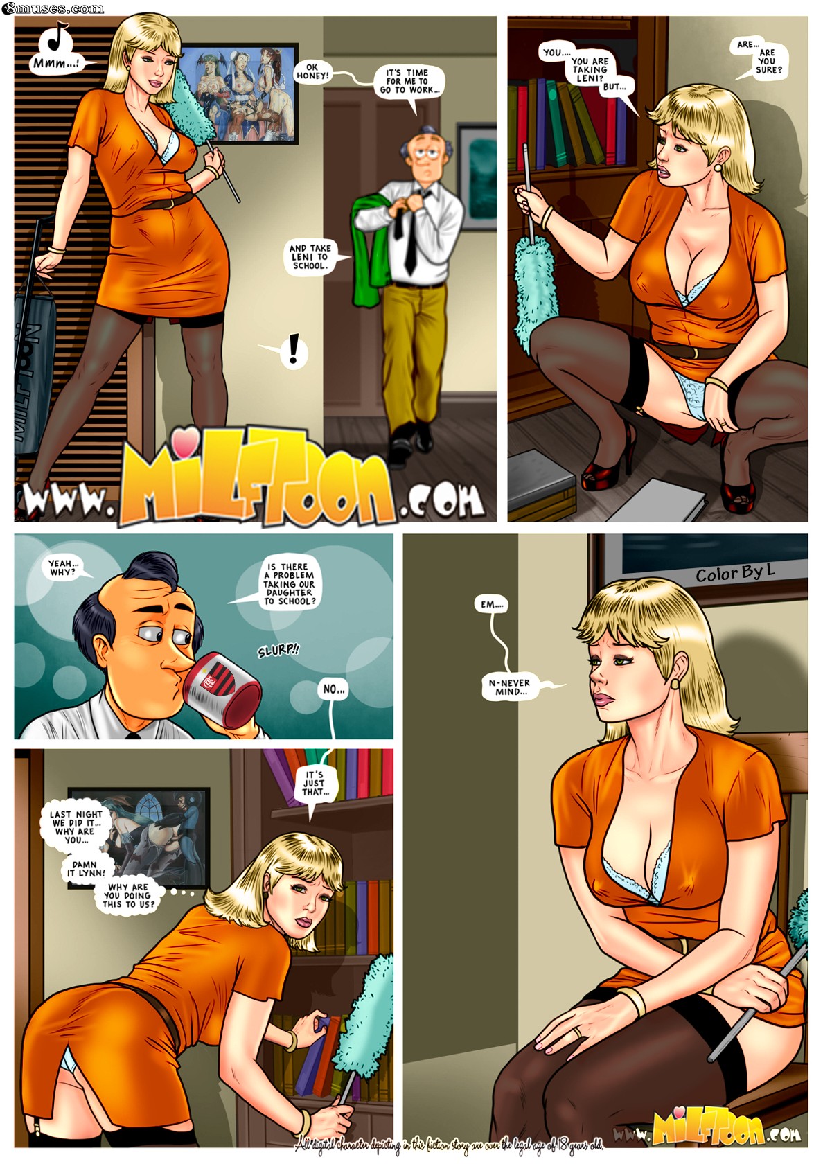 A Loud House - Color by L - Blonde - Page 1